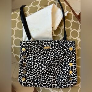 NWT Hammitt DUKE DAPPLED CALF                  HAIR W/ BRUSHED GOLD